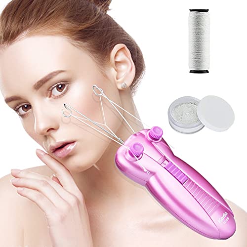 CAPMESSO Depiladoras Eléctrica Mujer Facial Depiladora Recortador Femenina Para Los Labios De La Cara Chin Cheeks Arm