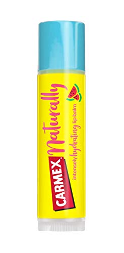 Carmex Naturally Stick Sandía – el cuidado de labios natural para un resultado suave – 1 unidad de 4,25 g – 23232