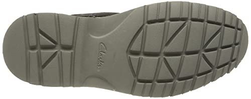 Clarks Eastford Top, Botas Cortas al Tobillo Hombre, Piel Negra, 42 EU