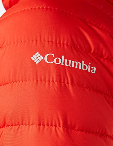 Columbia Powder Lite Mid Chaqueta Larga, Mujer, Bold Orange, M