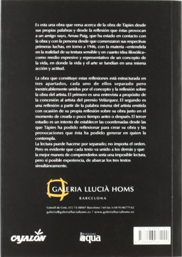 CONVERSACION CON ANTONI TAPIES