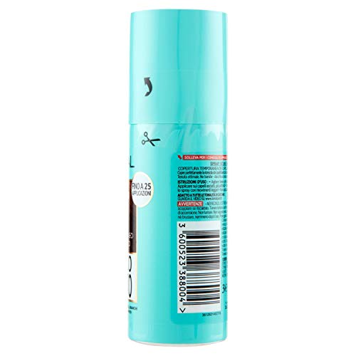 Corrector para las raíces del cabello en aerosol, corrector mágico, color castaño dorado claro, 75 ml