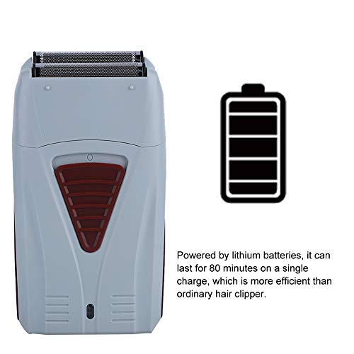 Cortadora de Cabello Eléctrica, Afeitadora Recargable Profesional Cortadora Inalámbrica Herramienta de Peluquería para el Hogar del Salón