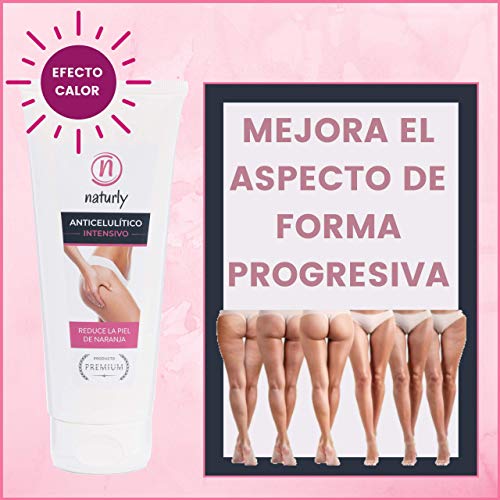 Crema Anticelulítica Reductora. Crema Corporal Efecto Anticelulítico Reductor Potente. Elimina la celulitis y la piel de naranja. Reafirma y tonifica