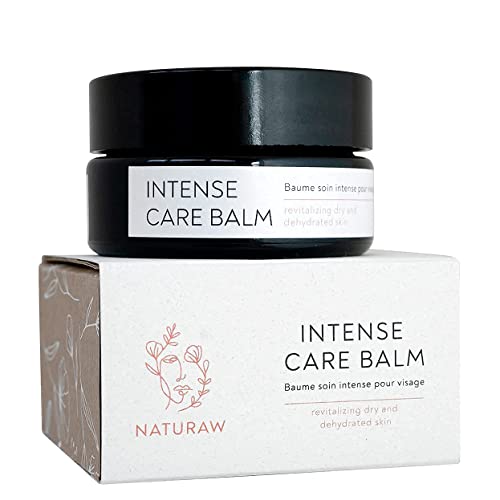 Crema de cuidado intensivo de día/noche para pieles secas y maduras | Crema rica, hidratante y regeneradora 100% natural | Ingredientes veganos y orgánicos, libres de crueldad de NATURAW