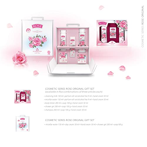 Crema de manos de rosas con aceite de rosas natural 50 ml