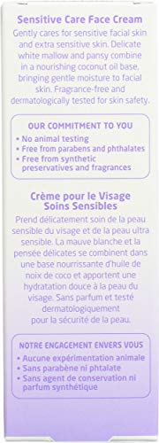 Crema Facial Bebé de Malva Blanca, Piel Átopica o muy delicada - Weleda (50 ml) - Se envia con: muestra gratis y tarjeta-marcápaginas!