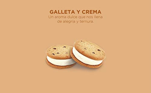 CRISTALINAS, Vela en Lata Feel Good Fragance. Mas de 35h. Reutilizable. Aroma Galleta y Crema. (Pack 4)