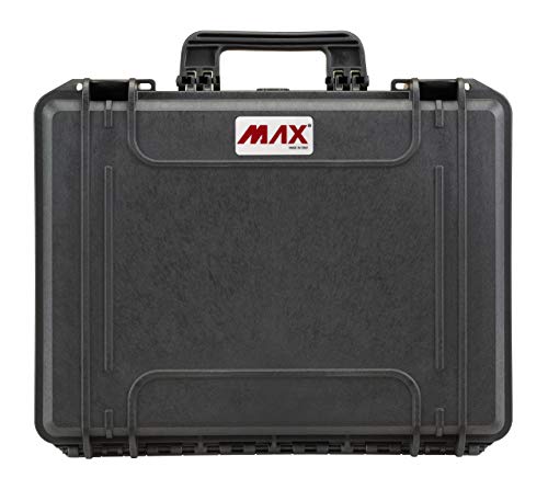 Desconocido MAX MAX465H125 Maletín hermético, Hombre, Negro, 465 x 335 x H125 mm