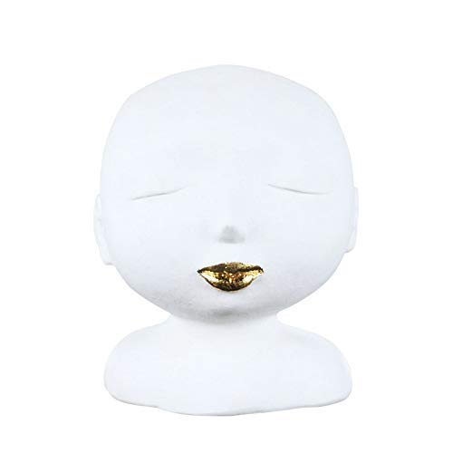 DHRH Estatuas y esculturas, estatuilla de polyresin estatuas de Regalo al Aire Libre esculturas Escritorio de Oficina Little Boy Head Portraits Human