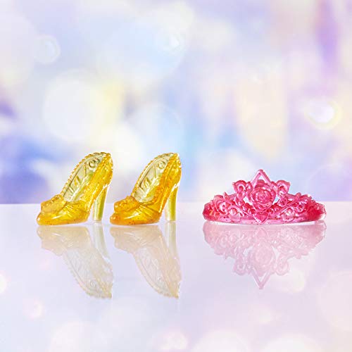 Disney Princess Muñeca de Bella Royal Shimmer, muñeca con Falda y Accesorios, Juguetes para niños a Partir de 3 años
