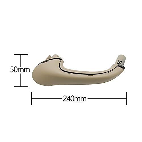 DMKJ Tirador de Puerta de Coche para Mercedes para Benz W203 Clase C Sedan 2000-2007 Montaje Cubierta Exterior Manija Puerta Interior Coche 20381015519116 Tirador de Puerta de Coche