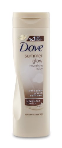 Dove - Summer glow, nutritiva crema para piel normal y oscura 250ml pack de 3