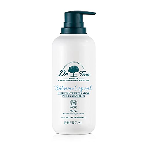Dr. Tree | Bálsamo Corporal Hidratante | Repara, Hidrata y Acondiciona la piel. Fortalece el microbioma | 99,5% Ingredientes naturales | 400 ml.