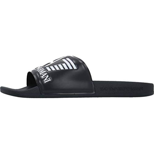 EA7 Hombre Sea World Sliders, Azul, 46 EU
