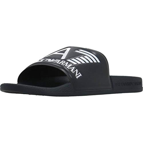 EA7 Hombre Sea World Sliders, Azul, 46 EU