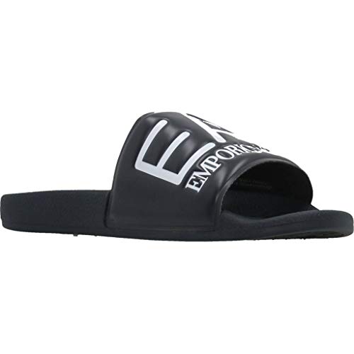 EA7 Hombre Sea World Sliders, Azul, 46 EU