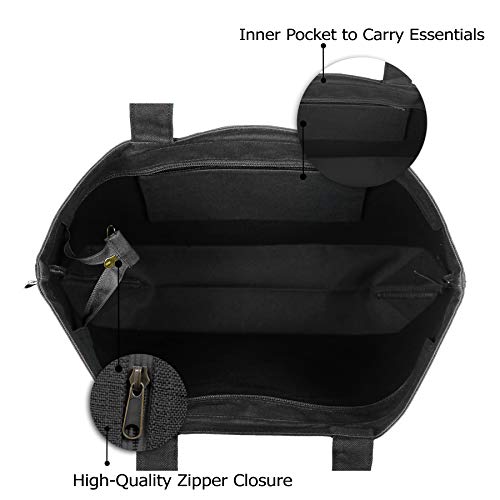 Eco Right Bolsa de lona impresa de algodón para mujeres, Bolsa de playa, Bolsa de tela para mujeres, Bolsas de regalo, Bolsas de compras, Bolsas para libros | Limones
