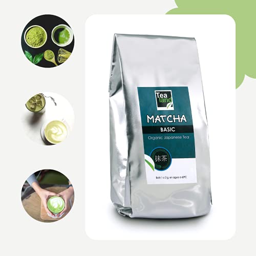 Eguia te matcha, 250 g de polvo tipo japonés puro 100% & primera calidad te matcha slim adelgazante | te verde matcha detox, color intenso & aroma natural