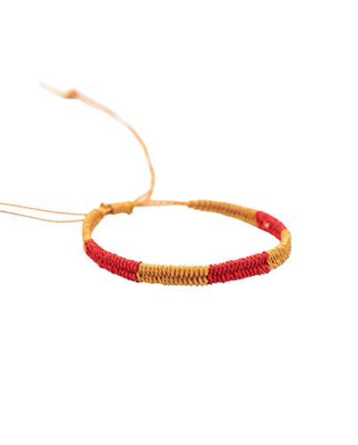 El Ganso Pulsera Bicolor Amarillo Rojo