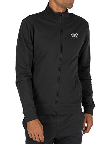 Emporio Armani EA7 de los Hombres Chándal con Logo, Azul, XS