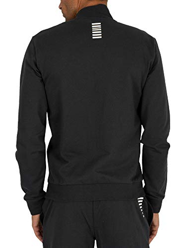 Emporio Armani EA7 de los Hombres Chándal con Logo, Azul, XS