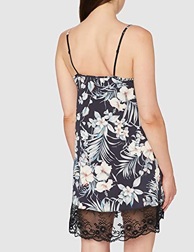 Emporio Armani Underwear Baby Doll Daily Charme Lenceria Babydoll, Black Print Flowers, XL para Mujer