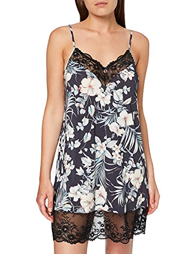 Emporio Armani Underwear Baby Doll Daily Charme Lenceria Babydoll, Black Print Flowers, XL para Mujer