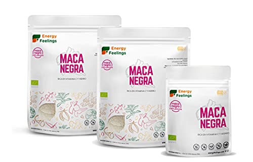 Energy Feelings Maca Negra Polvo Eco Suplementos - 500 gr
