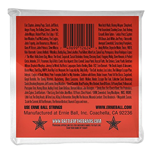 Ernie Ball Flaco superior pesado inferior Slinky 8 cuerdas cuerdas de guitarra eléctrica - 9-80 Gauge