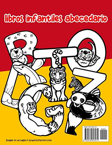 Español - Serbio : Escritura & Colorear Alfabeto Libros Educación Infantiles: Spanish Serbian Practicar alfabeto ABC letras con dibujos animados ... 34 (Libros infantiles abecedario Espanol)