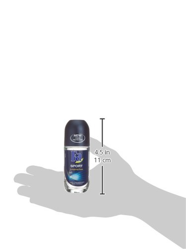 Fa - Desodorante Roll-On Sport - 50ml - Anti Transpirable y fiable contra el olor corporal