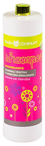 Farm Company Granja Empresa cosméticos Champú con Keratine y células Madre, 1 L
