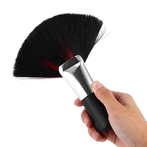Filfeel Brocha de Peluquería,El Cabello Suave limpia el Polvo del Cuello