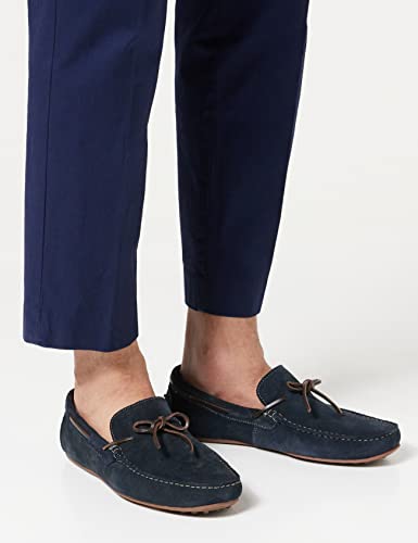 find. Mocasines de Ante estilo Naútico para Hombre, Azul (Navy), 47 EU