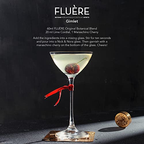 FLUÈRE - Alternativa de Gin Libre de Alcohol, Destilado Floral sin Alcohol, 700 ml