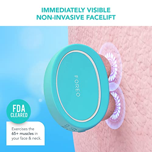 FOREO BEAR Tonificante facial con microcorrientes, 5 intensidades y conexión por app, Mint