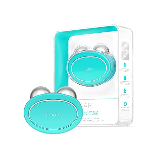 FOREO BEAR Tonificante facial con microcorrientes, 5 intensidades y conexión por app, Mint