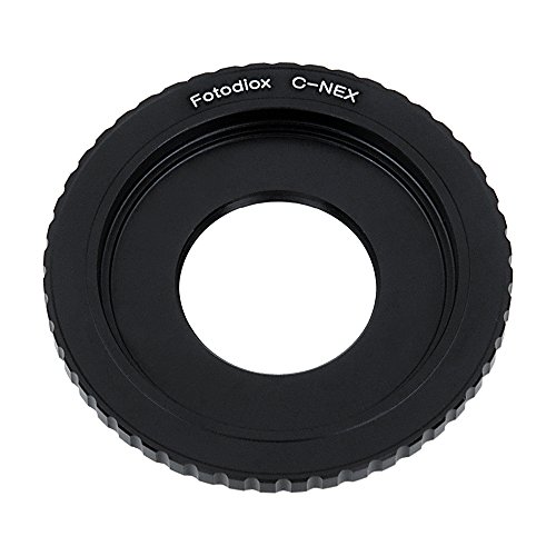 Fotodiox Anillo Adaptador para Lente de la cámara C-Mount de Sony Alpha Nex E