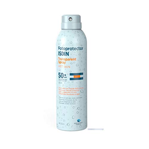 FOTOPROTECTOR ISDIN SPRAY TRANSPARENTE WET SKIN SPF 50+ 250ML