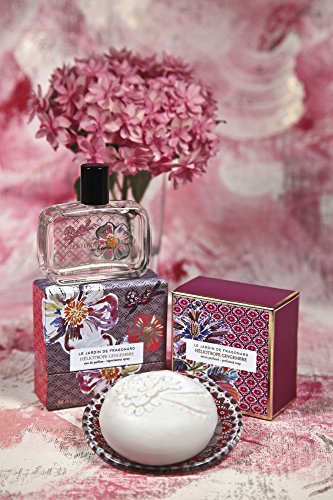 FRAGONARD - Jardin de Fragonard HELIOTROPE GINGEMBRE Perfumed Soap & Dish Set by Fragonard