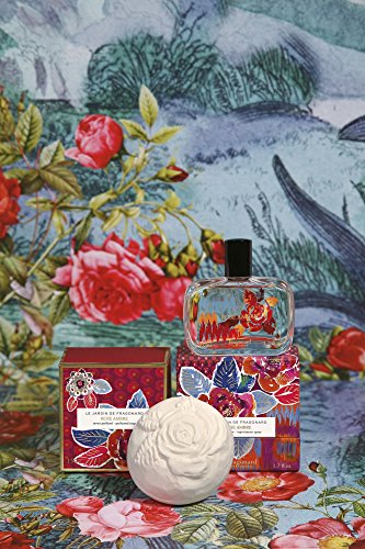 FRAGONARD - Jardin de Fragonard ROSE AMBRE Perfumed Soap & Dish Set by Fragonard