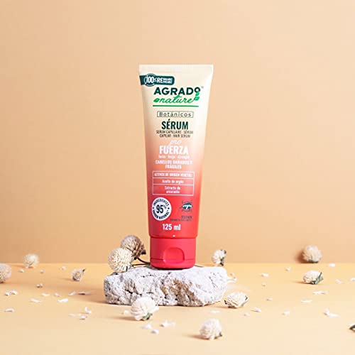 Fuerza para el cabello Cosmética Natural Ingredientes Naturales Vegano Botánicos AGRADO Nature… (Serum Fuerza)