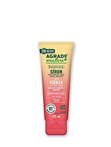 Fuerza para el cabello Cosmética Natural Ingredientes Naturales Vegano Botánicos AGRADO Nature… (Serum Fuerza)