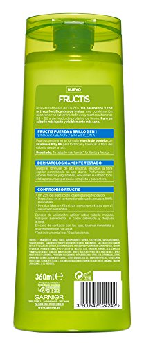 Garnier Fructis Champú por Fuerza y Brillo - 360 ml