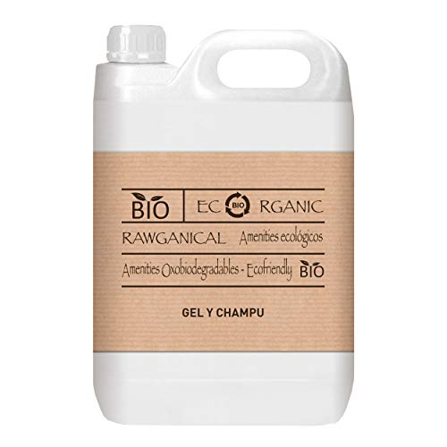 Garrafa 5L gel y champú 2 en 1 | Gel de ducha y champú refrescante | Gel and shampoo | Hair and Body | Envase de 5 litros