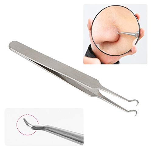 GeekerChip 5 Piezas de Herramientas (Conjunto) para Eliminar Espinillas,Blackhead Remover Aguja de Acné para Quita Espinillas Granos Comedones