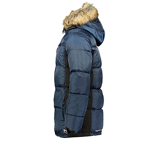 Geographical Norway danone Men 001 Chaqueta de Invierno (Marino, L)
