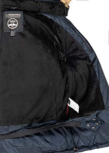 Geographical Norway danone Men 001 Chaqueta de Invierno (Marino, L)
