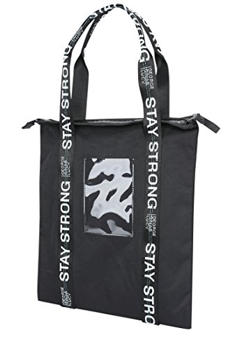 George Gina & Lucy - Bolso de tela de Sintético para mujer, color Negro, talla One Size